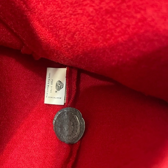 Geiger Collections Red Blazer vintage 100% wool made in Australia vintage - Picture 6 of 8